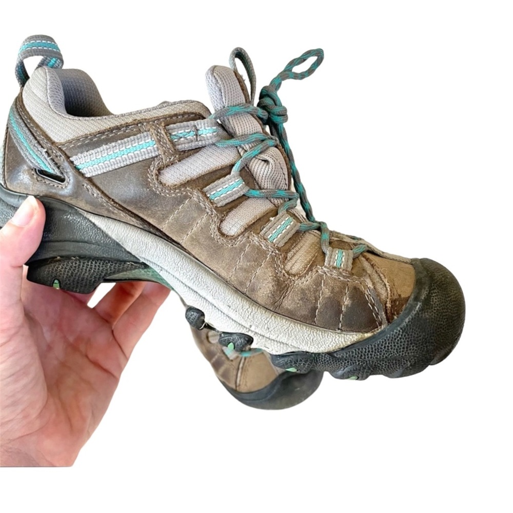 Keen Targhee II Hiking Shoes Brown Size 6 Waterproof Outdoor Leather Travel - Picture 1 of 9